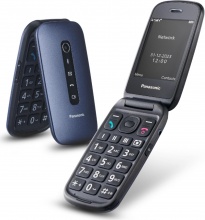 Panasonic KX-TU550EXC KX-TU550 7,11 cm 2.8" Blu Telefono di livello base
