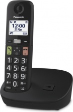 Panasonic KX-TGU110EXB Telefono DECT con Identificatore di chiamata Nero