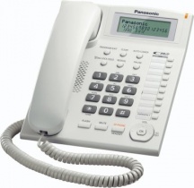 Panasonic KX-TS880EXW Telefono fisso a filo Vivavoce Col. Bianco