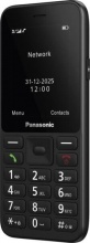 Panasonic KX-TU260EXB Telefono Cellulare per Anziani 2.4" 1500mAh Bluetooth Nero