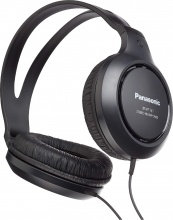 Panasonic RP-HT161E-K Cuffie con filo, Col. Nero