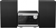 Panasonic SC-PM272EG-S Micro Hi Fi Bluetooth Radio DAB+ 20 Watt MP3 USB Argento
