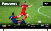 Panasonic TX-75LX800E Smart TV 75 Pollici 4K Ultra HD Display LED Internet TV