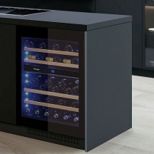 Pando PVMBP 60-44 CRR Cantinetta Vino Doppia Temperatura 44 Bottiglie, Classe F PVMBP 60-44