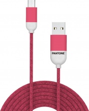 Pantone PT-MC001-5P Cavo USB 1.5 M USB 2.0 USB a Micro-USB B Rosa
