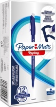 Papermate 2109256 Replay Blu Penna a Sfera Medio 12 Pz