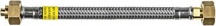 Parigi 62078578650 Tubo Flessibile Acciaio Inox Gas GPL 50 cm 12Fx12F Cromo