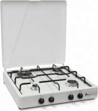 Parker PFO542BGPGM Fornello a Gas Metano 4 Fuochi per Uso esterno Bianco