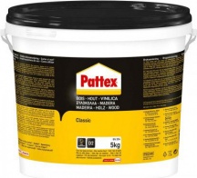 Pattex 1419249 Colla Vinil legno 5kg vinilica adesivo acetovinilico fai da te bricolage