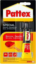 Pattex 1479389 Adesivo a contatto rapido per Gomma 30 gr