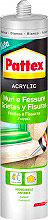Pattex 1495058 Sigillante acrilico per Muri e Fessure Bianco Tubo 290 ml