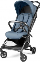 Peg Perego IP31000000BKB81RO01 Volo - Passeggino Ultraleggero Pieghevole da 0-4 Anni Blue Cameo