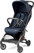 Peg Perego IP31000000RO51DX51 Volo - Passeggino Leggero Pieghevole da 0-4 Anni 0-22 Kg Blue Shine