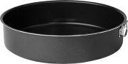 Pentalux 7938176 Tortiera Stampo per Torta Antiaderente Alluminio 30 cm Nero Black Line