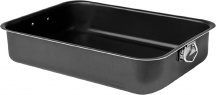 Pentalux 7938181 Lasagnera Antiaderente in Alluminio 30 x 25 cm Nero - Black Line