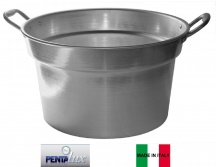 Pentalux PX02156 Pentola Caldaia in Alluminio 33 Litri cm 56 con Manici Pomodoro Line