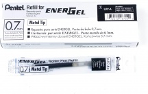 Pentel LR7-AX Energel Refill ricaricatore di Penna 12 pezzi