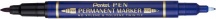 Pentel N75W-CE Marcatore permanente Blu Combinata 1 pezzo