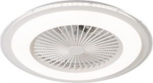 Perenz 7129 B IR Ventilatore da Soffitto con Luce Lampadario Pale 60 cm Bianco