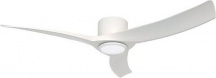 Perenz 7211B IR Ventilatore da Soffitto con Luce 3 Pale 132,8 cm Bianco