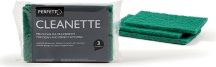Perfetto 238 Panno per la Pulizia Poliestere Verde 3 pz