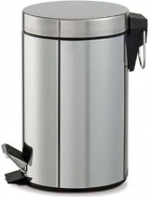 Perfetto 0445 Pattumiera a Pedale in Acciaio Inox Capacit� 3 Litri Inox