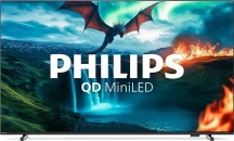 Philips 55MLED82012 Smart TV 55" 4K Ultra HD QD-Mini LED Titan OS Classe F Nero