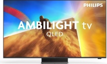 Philips 55PQS870112 Smart TV 55" 4K UHD QLED Titan OS Ambilight Classe F Nero