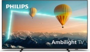 Philips 55PUS800712 Smart TV 55" 4K UHD Display LED Ambilight Android TV Nero