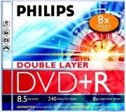 Philips 8710895992114 DVD Capacit� 8,5 Gb DVD+R DL