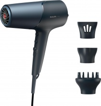 Philips BHD51200 Phon Asciugacapelli Professionale 2300W 2 Velocit� Blu BHD51220