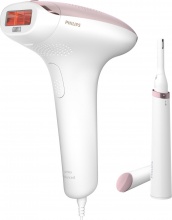 Philips BRI92000 Epilatore Luce Pulsata 5 Livelli di intensit�+Accessori Bianco
