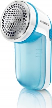 Philips GC02600 Levapelucchi a Batterie col Blu  Bianco