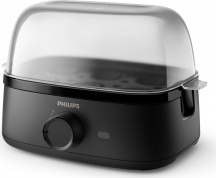 Philips HD913790 Cuociuova Elettrico Capacit� 6 Uova 400 Watt Nero  Serie 3000