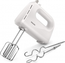 Philips HR-370500 Sbattitore elettrico Mixer 300 Watt 5 Velocit� + Turbo Bianco