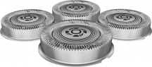 Philips HS74015 Blade Refill Testine di Ricambio Rasoio Elettrico 4 Pz Argento