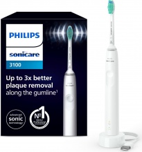 Philips HX367113 Spazzolino Elettrico Ricaricabile con caricatore USB Bianco
