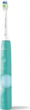 Philips HX368943 Spazzolino Elettrico Sonico a Batteria 2 Velocit� Turchese