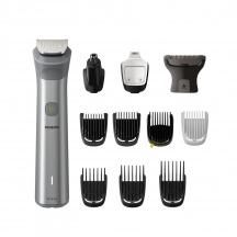 Philips MG594015 Rifinitore Viso e Corpo All-in-One Trimmer Wet & Dry Inox