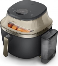 Philips NA54300 Friggitrice ad Aria 7,2 lt 2000W con Cottura a Vapore Champagne