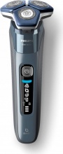 Philips S788255 Rasoio Elettrico Wet&Dry 3 Testine Ricaricabile Blu Serie 7000