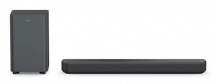 Philips TAB560110 Soundbar Wireless Bluetooth 2.1 Canali 145 W Subwoofer Grigio