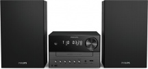 Philips TAM3505M212 Micro Hi-Fi Bluetooth Radio DAB  DAB+ 20 Watt USB MP3 Nero