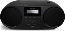 Philips TAZ600010 Stereo Portatile Lettore CD Bluetooth DAB  DAB+  FM 4W Nero