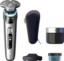 Philips XP920430 i9000 Prestige Rasoio Elettrico Uomo con Accessori Wet&Dry