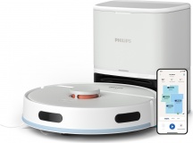 Philips XU210020 Robot Aspirapolvere con Sacco Autonomia 130 min 0.25 Lt Bianco