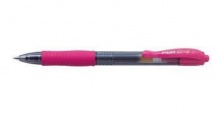 Pilot 1486 Penna Roller a Scatto Punta in Metallo 0.7 mm colore Rosa