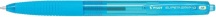 Pilot 1615 Supergrip G Azzurro Penna a sfera retrattile a clip Medio 1 pezzo
