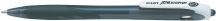 Pilot 40015 Rexgrip Nero Penna a sfera retrattile a clip Fine 10 pezzi