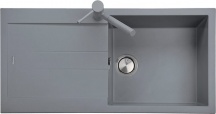 Plados AM9910 UG90 Lavello Cucina 1 Vasca eff. Fragranite Incasso 99 cm Bianco UG90 - AM9910